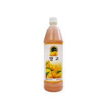청솔 망고 음료베이스 835ml / 과일원액, 3개