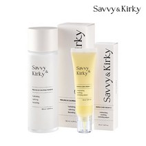 필링 앤 카밍 맨들바탕토너 130ml+더마 큐어 칠링크림 50ml