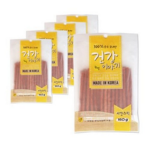 [쿵스펫] 건강이야기 (국내제조) 강아지간식 져키150 g*5개 묶음특가, 치킨