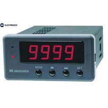 9999 표시레인지 AC500V까지 측정 지시하며 다양한 출력을 구비한 디지털 판넬메타 교류전압계 DV-132A, AC110V/220V, AC0~500V, H/L+RS232C출력