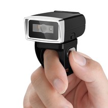 무선 바코드 스캐너 2D 링 바코드 스캐너 블루투스 무선 USB 유선 1D QR 미니 코드 리더 스마트 폰 스토어, 한개옵션0