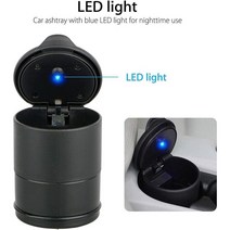 차량용재떨이 냄새차단 car ashtray led light alloy ash tray