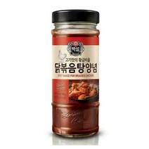 CJ더마켓 만능 소스 황금 소스 양념 장레시피 백설 닭볶음탕양념 닭볶음탕 닭갈비 만능간장 닭요리 490G, 7개