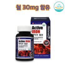 캐나다철분 100캡슐 철분 스테아린산마그네슘, 3개