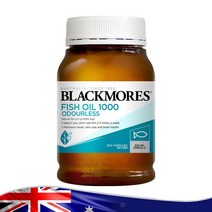 블랙모어스 호주 명품 오메가 3 무취 피쉬오일 영양제 1000mg 200정 로켓직송, 1병