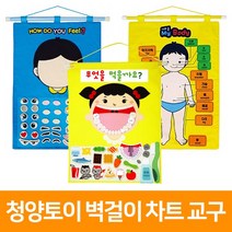 [우림문구]청양토이 벽걸이차트교구, 나의 몸