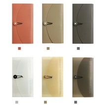 사무실 학교 경리부 영수증 통장 포켓 정리함 케이스 어린이집 화일철, 1개, 레드