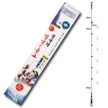 금호조침 참돔 부시리 농어 3본 선상 갯바위 대물 낚시 바늘 카드 채비 세트 KS-255, 02.KS-251 6본물따라13호