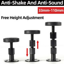 침대 헤드보드 33mm-110mm 침대 프레임 조정 가능한 나사산 흔들림 방지 도구 캐비닛 소파 용 충돌 고정, 02 2PCS_04 84mm-110mm