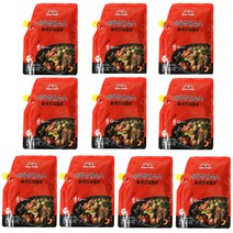 최근생산제품만유통 마라샹궈소스 마라롱샤 마라소스 업소용1kg, 10개, 1L