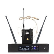 마이크 방송용마이크 블루투스마이크 노래방마이크 QLXD4 BETA87A (메탈 포켓 포함) UHF 디지털 다이버시, 02 Headset 640-664Mhz
