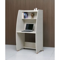 우드빌 109 독서실책상 집중력책상 도서관 독서실 가정용, 화이트