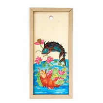 어린이 미술교실 수채화 아크릴 물감 색칠하기 민화 액자세트 복지관수업 노인학교, 공명도