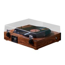 턴테이블 LP 레코드 Lp 레코드 플레이어 다중 축음기 바늘 턴테이블 현대 고급 나무 3 속도