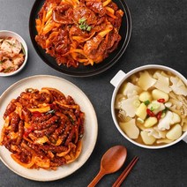 프레시지 탐나는밥상 SET (매운낙지볶음+감자수제비+매콤제육볶음)