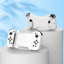 무선 BT 5.0 휴대 전화용 신축성 게임 컨트롤러 안드로이드 IOS 패드 조이스틱 PS4 스위치 PC 용 개폐식, 한개옵션1, 04 White