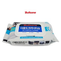 유니크앤몰 불스원 다용도 크리너티슈70매(찌든때 제거 오염방지 세정제 물티슈 클리너), 1개