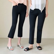 크로벨디 쿨썸머 엣지슬릿 키큰키작 부츠컷팬츠