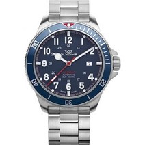 New Glycine 글라이신 Combat Sub 오토매틱 Blue Dial Man's 시계 GL2054