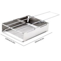 미니 장작 피크닉 바베큐 여행 접이식 나무, d