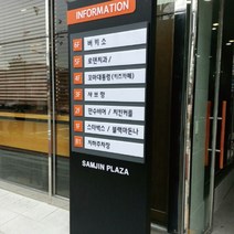 상가빌딩 층별안내 인포메이션 철재간판 SG-13002