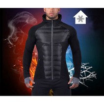 GYMMOOK 남성 경량 패딩 점퍼 슬림타이트핏 헬스패딩 조깅 등산