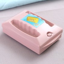 매트리스청소기 이불청소기 핸들이있는 가정용 대형 청소 카펫 제거 브러시 2 륜 브러시 침실 바닥 가정용 청소 용품, 분홍