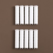 샤워기 바디수필터 10p세트 녹물 염소제거 필터교체, 없음