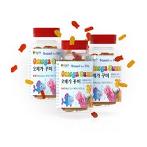 오리진 오메가 꾸미 90 x3개 어린이영양제 어린이오메가3 맛있는영양제 맛있는오메가3 키즈영양제 영양간식 젤리영양제, 3개, 90정