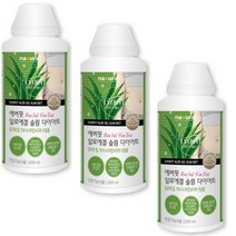 알로에베라 알로에겔 슬림 다이어트 식약처인증 가르시니아 내장지방 피부건강 도움 3병