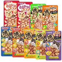 이나바 야끼믹스 스낵, 가다랑어포 + 조개 + 가다랑어스프맛, 6개