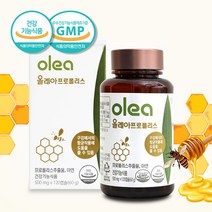 그린 프로폴리스 씹어먹는 폴리폴리스 구미 플로폴리스 추출물 플라보노이드 아연 츄어블 항산화 구강내 항균작용에 좋은 면역기능 영양제 식물성 추어블 캡슐, 120캡슐 x 1개
