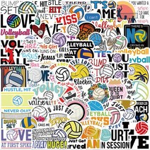 10/50PCS 멋진 만화 야구 스티커 자전거 스케이트 보드 기타 노트북 수하물 헬멧 PVC 야외 게임 스포츠 데칼, [13] L-50Pcs