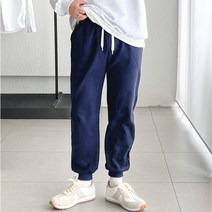 코튼 데일리 특양면 기모 스웻 트레이닝 남자 밴딩 조거팬츠
