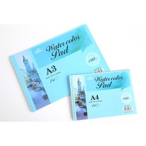 율아트 드로잉북 5종 A3 A4 수채화 크로키북 소묘 스케치북 그림그리기 미술 재료 용품, 4. 소묘 스케치북[A3]