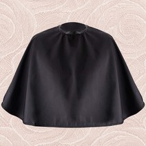 미용실 커트보 가운 이발커버 짧은 머리 절단 케이프 살롱 미용 검은 앞치마 메이크업 이발사 망토 가운 방, 01 Black