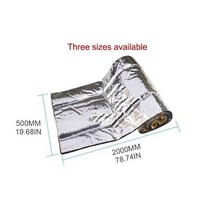 단열재 단열필름 접착식 보온재 바닥 외벽 진동 절연 50x200cm 5/10/15mm 자동차 사운드 데드너 매트 소음, 03 5mm