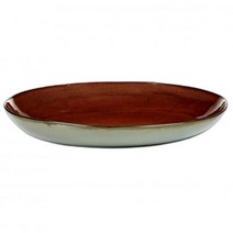 북유럽 세락스 Serax Terres de Rêves 찻잔 그릇 컵받침 소서 355 cm rust smokey 블루