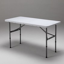 캠핑 돌잔치 행사 브로몰딩테이블 (상판접이식) 1200, 단품
