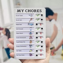 스케줄 체크판 일일 체크리스트 체크플래너 어린이 스케줄 노인 간호 계획표 루틴 일일플래너 작업목록천만의쇼핑, 집에서-백지