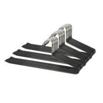 선우랜드 논슬립 바지걸이, 블랙, 60개입