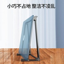 노트북거치대 발열 받침대 수납 듀얼 노트북 라디에이터 알루미늄 합금 테이블 흔들림, 02 짙은 회색