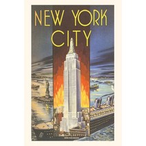 (영문도서) Vintage Journal Empire State Building New York City Paperback, Found Image Press, English, 9781680819809