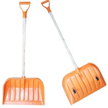 국산 다용도 내집앞 눈치우기 바퀴달린 넉가래 눈삽, 1개