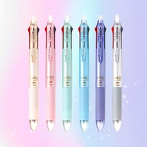 파이롯트 프릭션볼 슬림 3색 지워지는 볼펜 038 05mm 빠이 로트 0-382ea, 0.38mm실버, 본상품선택