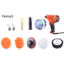 자동차 광택기 800W 6 속도 900-3500rpm 연마기 샌더 자동차 페인트 관리 도구 220v 전기 바닥 광택기 왁싱, 03 금_01 220 볼트 230 볼트