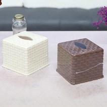 벌집몰 + 선정제품 라탄 냅킨함 랜덤발송 테이블냅킨 냅킨홀더 H*NC/B:23 + WKK*L8/V