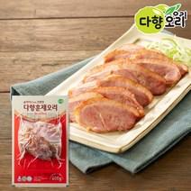 다향훈제오리 슬라이스 오리훈제요리 400g, 다향훈제오리400g, 1개