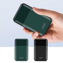 남성 강력 절삭 충전식 휴대용면도기 구레나룻 수염 트리머 면도기, 블랙