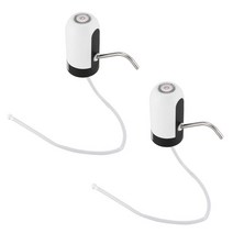 미니 가정용 먹는 생수 온수디스펜서 냉온수기 생수통 정수기2X USB 자동 식수 펌프 휴대용 전기 물 디스펜, 01 육군 녹색